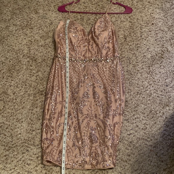 Rose gold homecoming dress - Picture 12 of 13